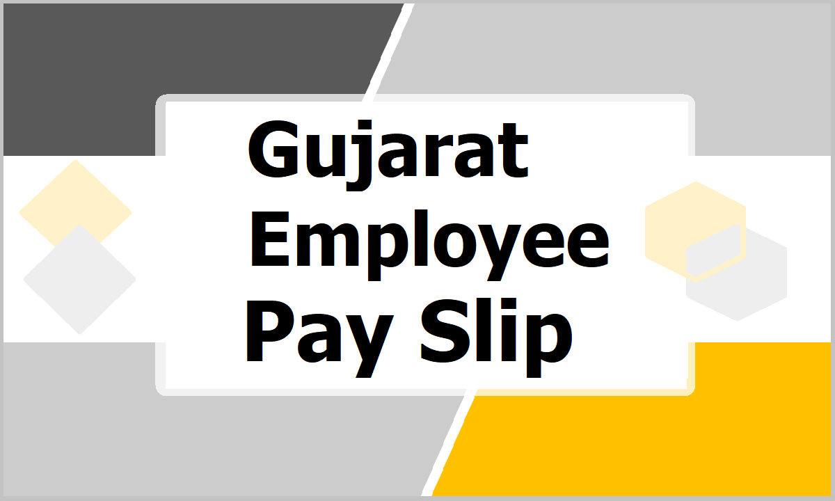 Gujarat IFMS Portal - Employee Salary Slip