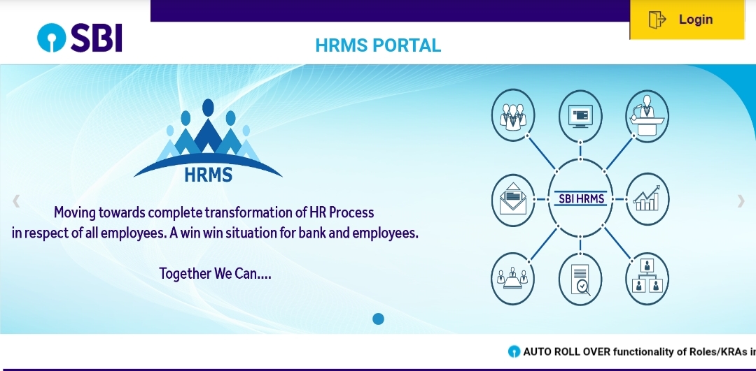 HRMS Login Portal of SBI